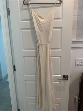 Flynn Skye Cream Maxi Slip Dress
